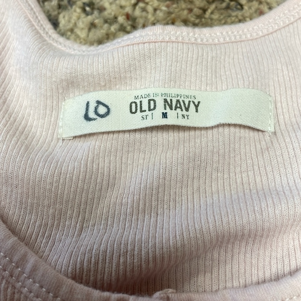 Old Navy light pink maternity tank size M - Picture 2 of 3